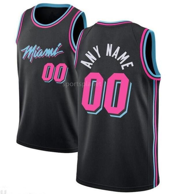 NBA_ Jersey Wholesale Custom Miami''Heat''Men''NBA''Dwyane Wade Malik  Newman Justise Winslow Hassan Whiteside Duncan Robinson Women Youth 
