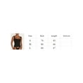 thumbnail image 4 of KelaJuan Women Summer Casual Solid Color Slim Fit Sleeveless Crop T-shirt for Streetwear Club Wear, 4 of 6