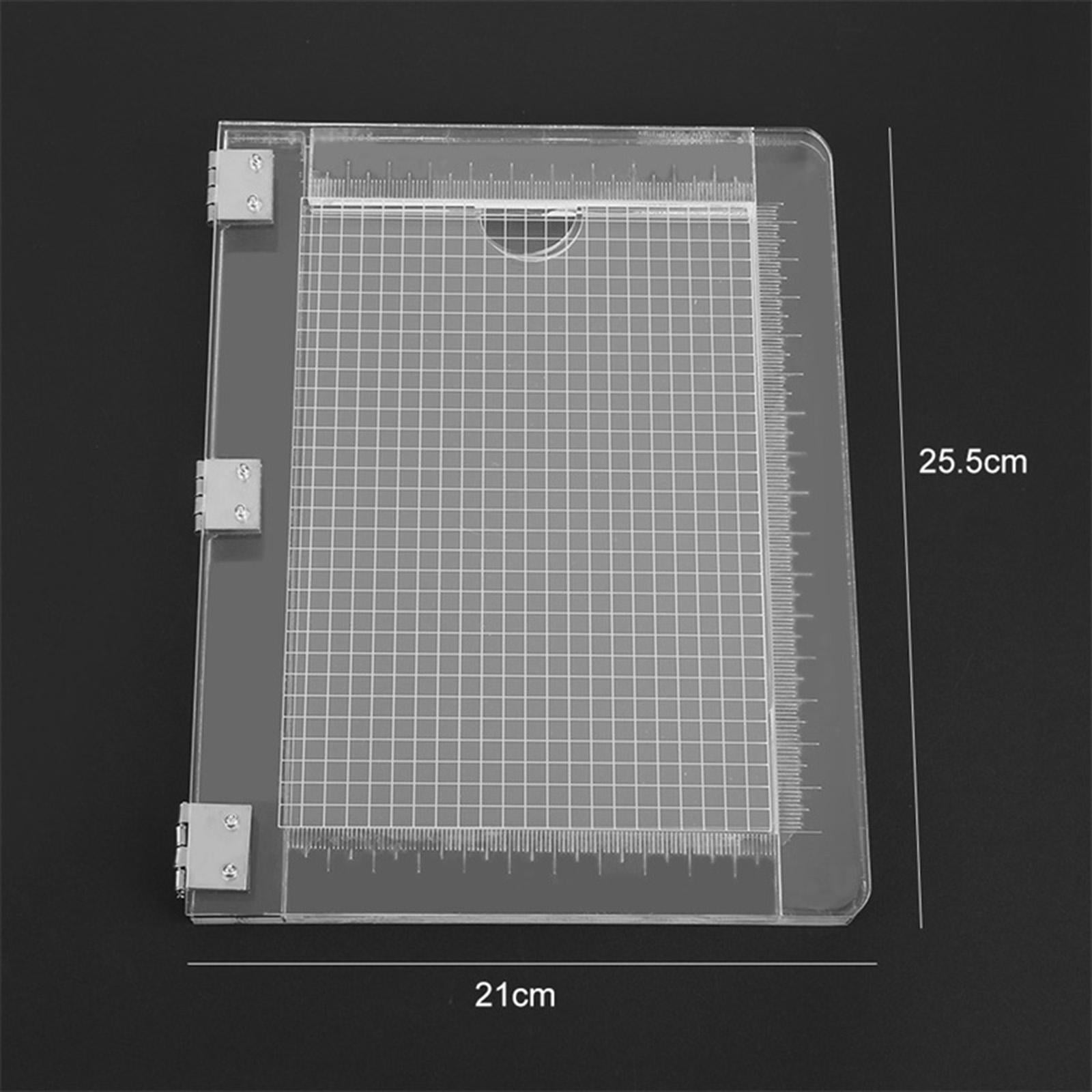 1 Platform Tool W/ Grid Lines Positioning Acrylic Stamp Block Stamp