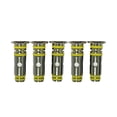 thumbnail image 1 of Juego de 5 cabezales de bobinas de acero inoxidable duradero para  10 ohmios Baoblaze Bobinas de repuesto, 1 of 8
