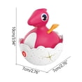 thumbnail image 2 of Big Save,HWRETIE Simulation Toy Clearance,Children's Cute Dinosaur Rocking Magnetic Suction Toy Rocking Walking Educational Toy, 2 of 2