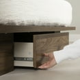 thumbnail image 6 of South Shore Musano, Urban Modern Bed, Full/Queen Brown, 6 of 7
