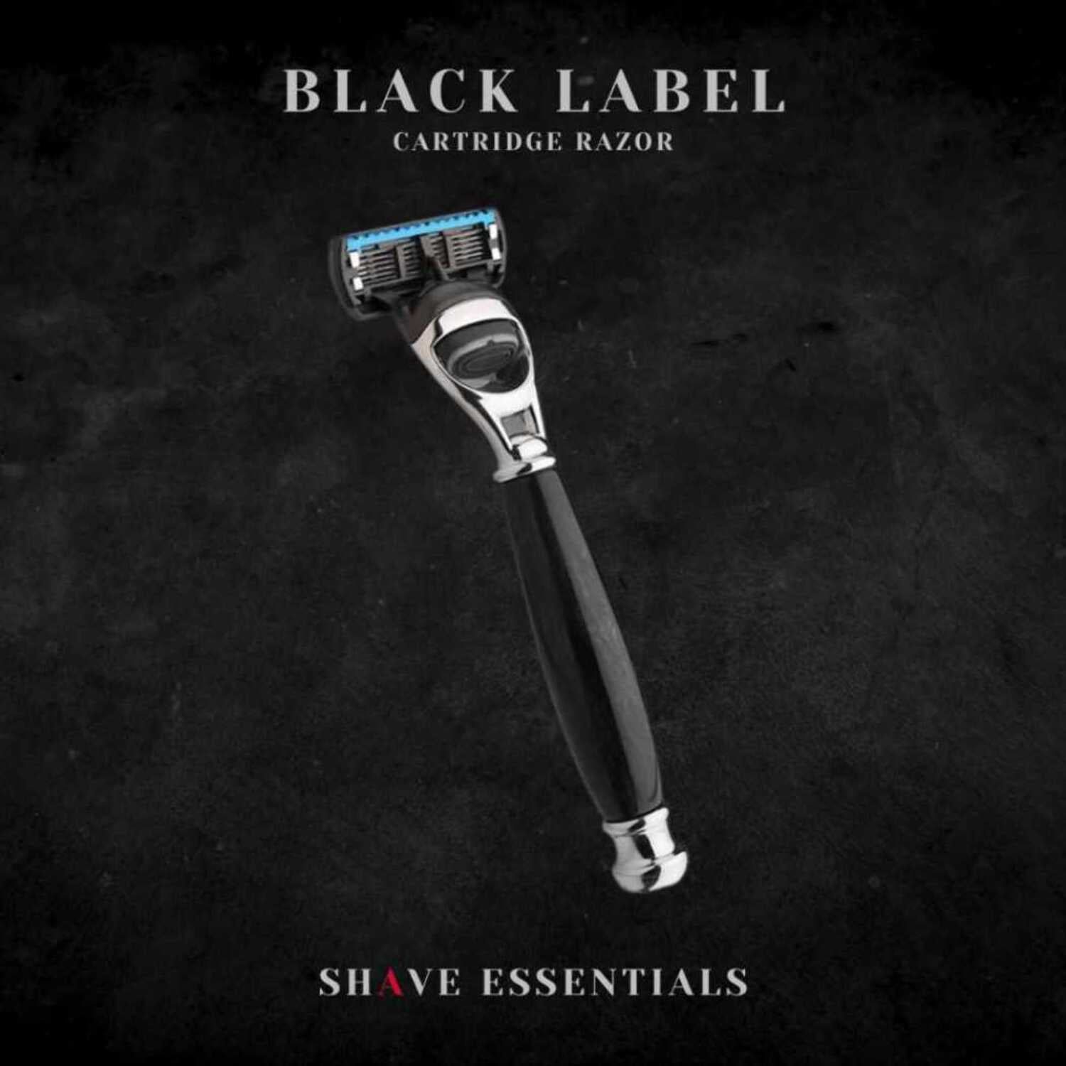 Black Label Cartridge Razor by Shave Essentials