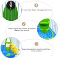 thumbnail image 4 of MesaSe 2PC Bird Supplies Bird Utensils Bird Cage Food Rack Parrot Bird Bird Feeding Cup, 4 of 6
