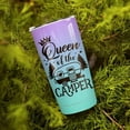 thumbnail image 5 of Queen of The Camper Tumbler Camping Gifts For Campers Woman from Husband Boyfriend Sisters Best Friend Coffee Cup with Lid 20oz Stainless Travel Mug, 5 of 6