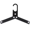 thumbnail image 1 of Miangastore Multi-functional Drying Rack Portable Clothes Hanger Metal Laundry Rack Anti Clothes Rack for Home Travel (Black), 1 of 8
