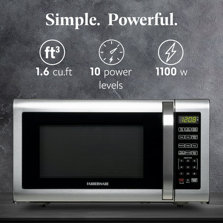 Farberware Classic 1000 watt countertop cheapest microwave