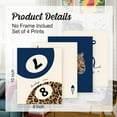 thumbnail image 2 of Aingg Leopard Wall Art Posters for Bedroom, Preppy Trendy Cheetah 8 Ball Funky Aesthetic Wall Decorations for Home Bar Cart Bedroom Decor Unframed 4Pcs, 2 of 6