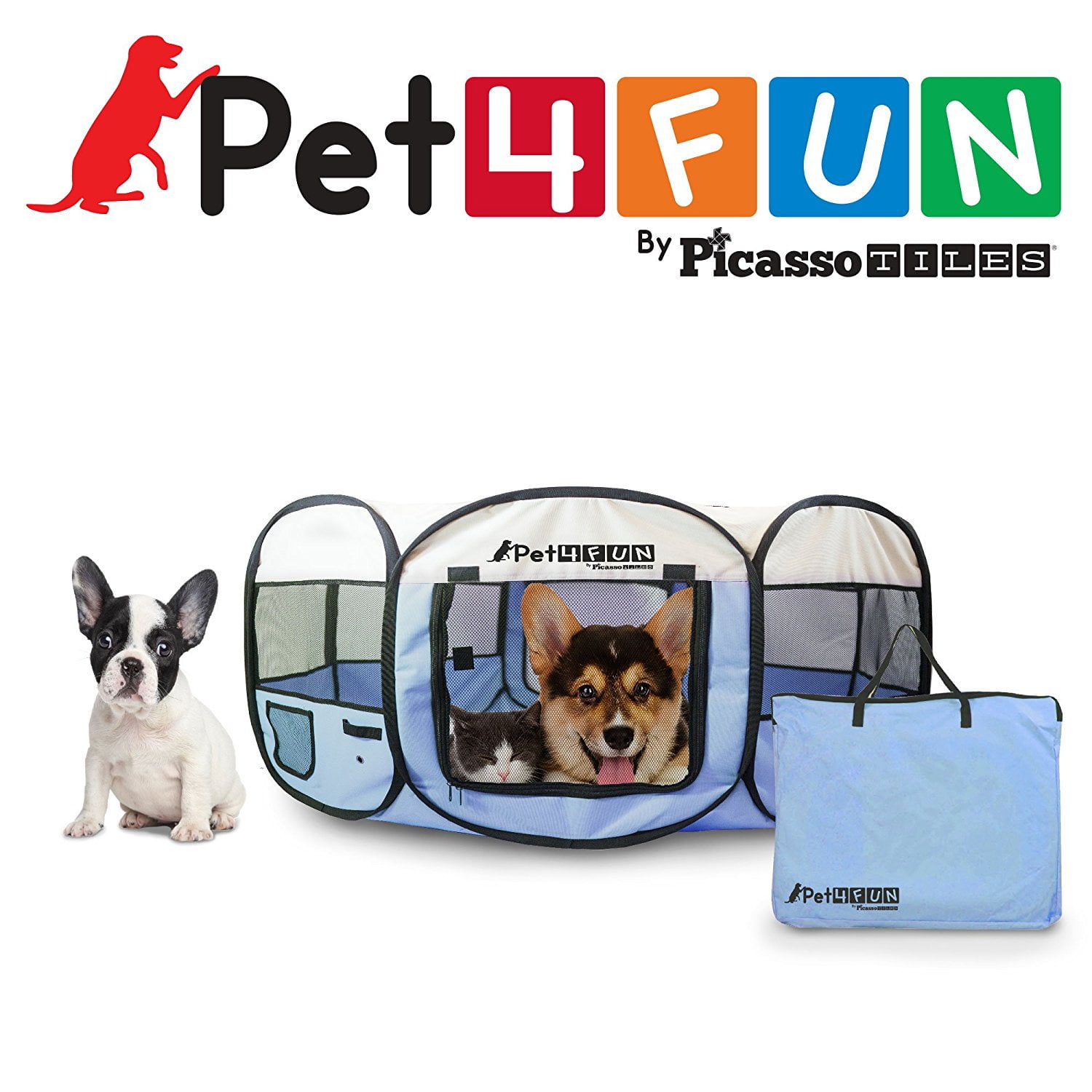 Pet4fun portable playpen hot sale