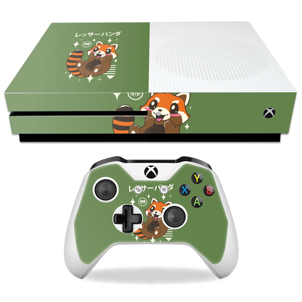 and Change Styles Remove Durable and Unique Vinyl Decal wrap Cover Made in The USA Easy to Apply Protective Panda Kawaii MightySkins Skin Compatible with Xbox 360 S Console 