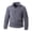 01 Gray, variant on Jacket for Men Quarter Zip Pullover with Zipper Pockets Easy-Care Jacket