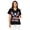 American Bald Eagle Pattern, variant on Nursing Shirt with Pockets for Women, Breathable Short Sleeve Stretchy V Neck Nursing Top for Healthcare Workers, US 250th Anniversary