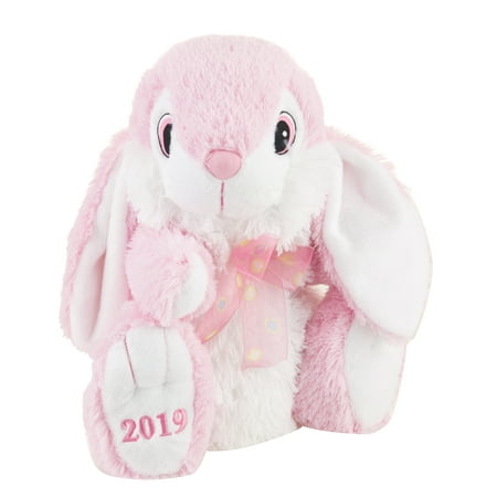 Way to Celebrate Pink Hopster Bunny 2019 Plush