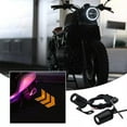 thumbnail image 5 of 2 Pcs Motorcycle Turn Signals Projector Lights, LED Projector Turn Lights with Arrow Projection,motorcycle projection turn lights,motorcycle led turn lights projector, 5 of 9