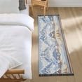 thumbnail image 3 of Yayeee Runner Rug for Bedroom 2'x6' Machine Washable Hallway Non Slip Mat, Winter Mountain, 3 of 8