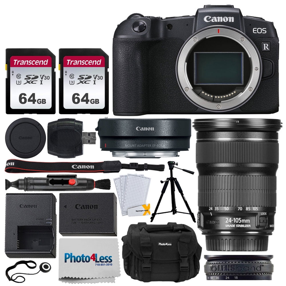 Canon EOS RP Mirrorless Digital Camera +EF 24105mm STM Lens Value Kit