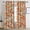 Fall-4, variant on DaShan Fall Burnt Orange Grommet Curtains,Paisley Floral Thermal Insulated for Bedroom,Living Room,52x84 inches2 Panels