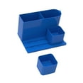thumbnail image 4 of Soporte de lápices Pen Cup Multipurpose Stationery Organizer Desk Ganalizer Contenedor de almacenamiento de almacenamiento para el dormitorio de la, 4 of 8