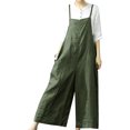 thumbnail image 1 of Mamelucos Mamelucos sueltos de algodón Monos de mujer de una pieza Mono (Verde 4XL) Ygjytge Verde T 24 para Mujer, 1 of 9