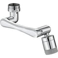 thumbnail image 1 of Aireador de grifo giratorio de 1440°, aireador de accesorio de grifo giratorio con 2 funciones de pulverización, grifo giratorio multifuncional para cocina adecuado para rosca externa de 20 mm, 22 m, 1 of 5