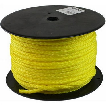 Unicord Twisted Polypropylene Rope - Yellow - 1/4" X 600' 102013