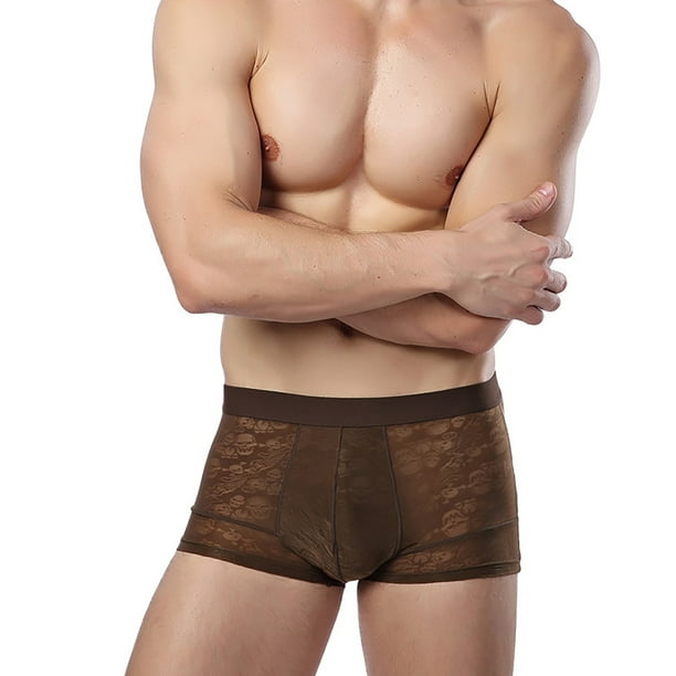 DNDKILG Mens Underwear Boxer Briefs Anti Chafing Moisture Wicking Long