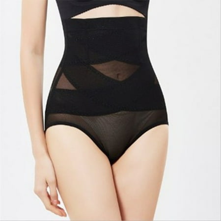 

TNTB Womens Tummy Control High Waisted Shapewear Stomach Slimming Body Shaper-XL(Black)