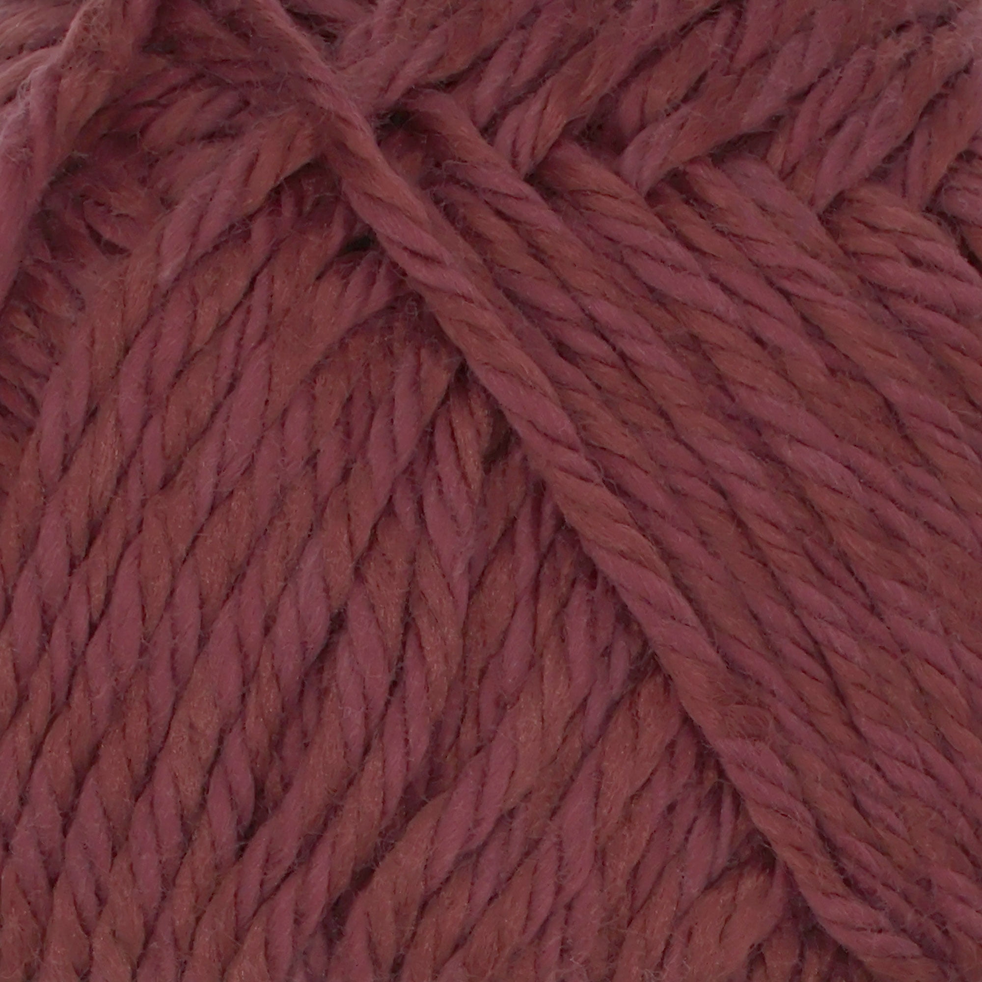 BambooMN Brand - Simply Soft Yarn 100g - 4 Skeins - 50% Cotton 50% Polyestser - Plum Raisin - Color 003