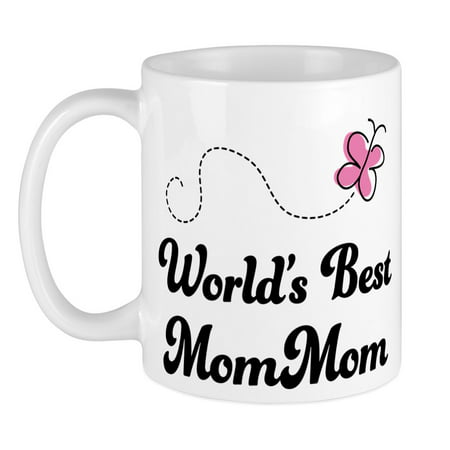 CafePress - Worlds Best Mommom Mug - Unique Coffee Mug, Coffee Cup