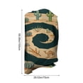 thumbnail image 3 of 1pc Beach Towel Watercolor Monstera Leaves Lightweghit Sand Free Pool Towels Green Tropical Plants Microfiber Soft Absorbant Travel Towels for Swim Camping Gym Bath 29x59in, E, 3 of 6