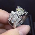 thumbnail image 2 of SEPARQI Modern Cocktail Anniversary Ladies For Women High Quality Lightweight CZ AAA Zircon Ring Elegant Gift Comes in Elegant Box, 2 of 8