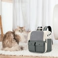 thumbnail image 1 of Large Capacity Pet Backpack For Cats And Dogs Durable Approved With Ventilation Mesh Comfortable Shoulder Straps For Travel Hiking Outdoor Adventures, 1 of 5