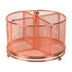 thumbnail image 2 of Organizador de cubiertos giratorio de metal | Porta utensilios giratorio de 360° con 4 compartimentos | Construcción de metal duradero | Solución de almacenamiento de mesa para restaurante y cocina, 2 of 7