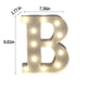 thumbnail image 2 of Xihbxyly Letras Led Iluminadas, Letrero de Marquesina con Alfabeto para Armar Uno Mismo, Luces Blancas Cálidas a Pilas, Ideal para Fiestas, Cumpleaños, Navidad, Bodas y Decoración de Bares, Tamaño Po, 2 of 2