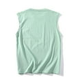 thumbnail image 3 of Men's Tank Top Mens Tank Top Undershirt Summer Tanks Cotton Tank Top Men Men's Summer Sport Casual Solid Color Sleevless Round Neck Tank Top, 3 of 3