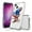 American Eagle, variant on AquaFlex Hybrid Slim Designed For Apple iPhone 13 Mini 5.4"Case Transparent Clear