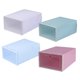 thumbnail image 1 of 4 cajas de plástico transparentes y gruesas para zapatos, tipo cajón., 1 of 5