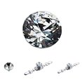 thumbnail image 4 of 4x es De Puerta De De Cristal De Diamante Juego De s De Perilla Muebles De Gabinete Sunnimix Mando de muebles para el hogar, 4 of 8