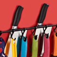 thumbnail image 5 of Space Saving Aluminum Kitchen Hanging Rack With 8 Hooks For Easy Storage, 5 of 5