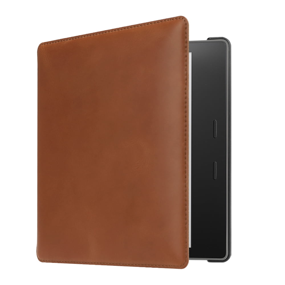 CaseBot Leather Case for Kindle Oasis (9th Gen, 2017 Release) Brown