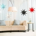 thumbnail image 4 of SPRING PARK 30cm Nine-pointed Paper Star Lantern Decoration - Perfect for Weddings, Holiday, Birthday Party Celebration & Home Decor, 4 of 7