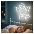 thumbnail image 2 of Letrero De Neón De Ángel Con Luz LED Regulable, Alimentado Por USB Para Dormitorio, Hogar, Bar, Fiesta, Sala De Juegos O Club Decoración 37cmx32.5cm, 2 of 4