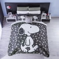 thumbnail image 2 of Edredón Colchas Concord Neo Snoopy Black 2V Matrimonial Individual, 2 of 2