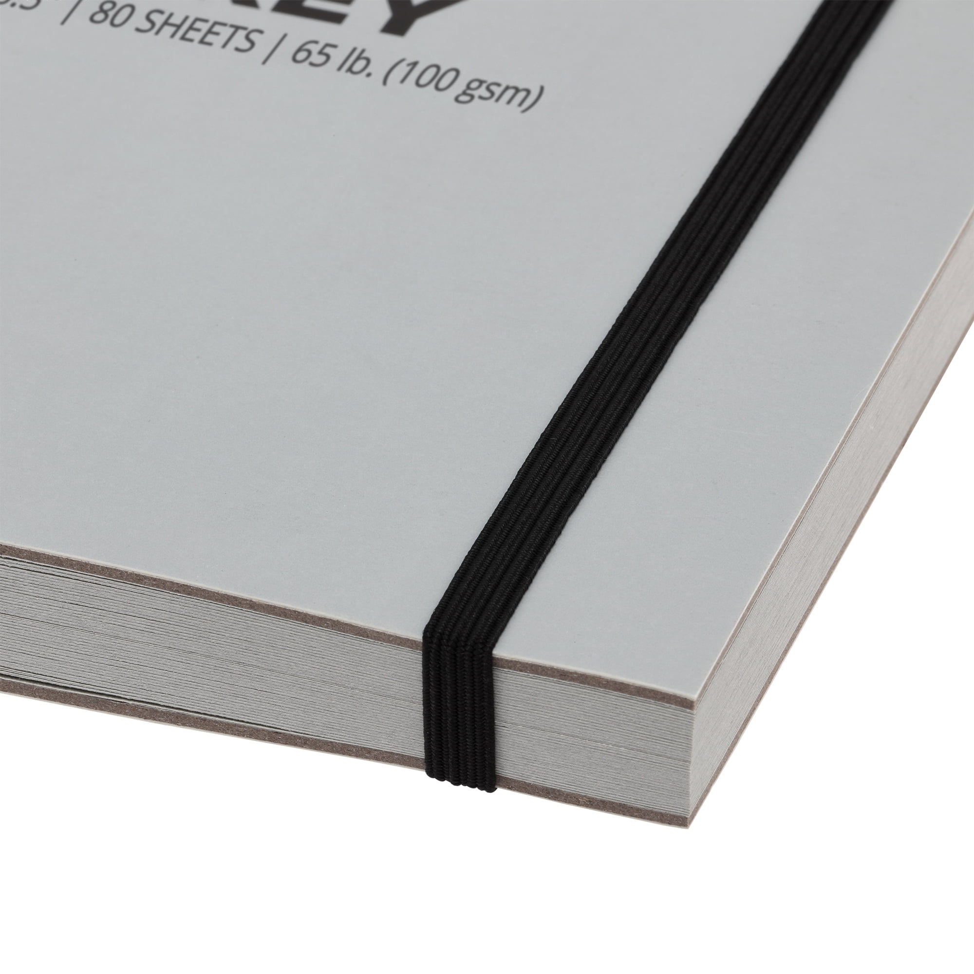 SoHo Urban Artist Brick Sketchbook Journals for Sketching, Drawing, Colored Pencils, Graphite, and more - Grey 5.5"x5.5" (100 GSM, 80 Sheets) - 2 Pack