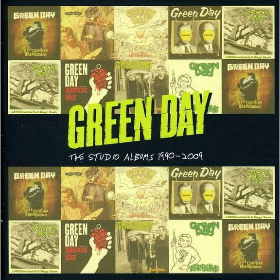 Green Day - Studio Albums 1990-09 - Music & Performance - CD