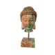 thumbnail image 1 of Estatua de cabeza de Buda tailandesa, escultura de Buda, meditación, resina, estatua budista de 9 pulgadas Pintura al óleo ligera, 1 of 9