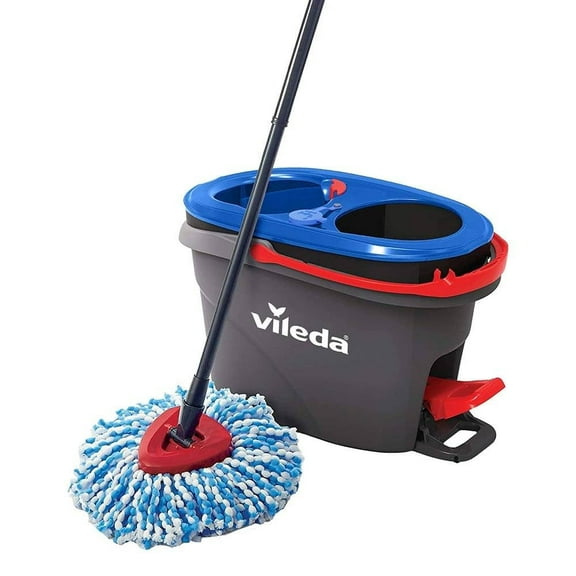 Trapeador Vileda giratorio con cubeta rinse clean 1 pza
