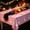 Pink, variant on Halloween Ghost Tablecloth 108x54 Inch, Pink Plastic Table Cover with Boo Ghost Pattern, Disposable Party Table Decor for Halloween Gathering