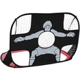 thumbnail image 2 of Fridja Foldable Portable Football Goal With Heart Children's Training Football Goal, 2 of 9