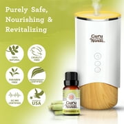 GuruNanda 100% Pure & Natural Lemongrass Essential Oil for Aromatherapy & Diffuser - 15ml
